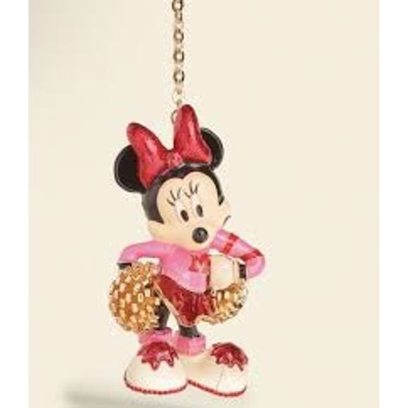 BaubleBar Disney | Macy's Minnie Mouse Cheerleader 3D Bag Charm - Picture 1 of 1